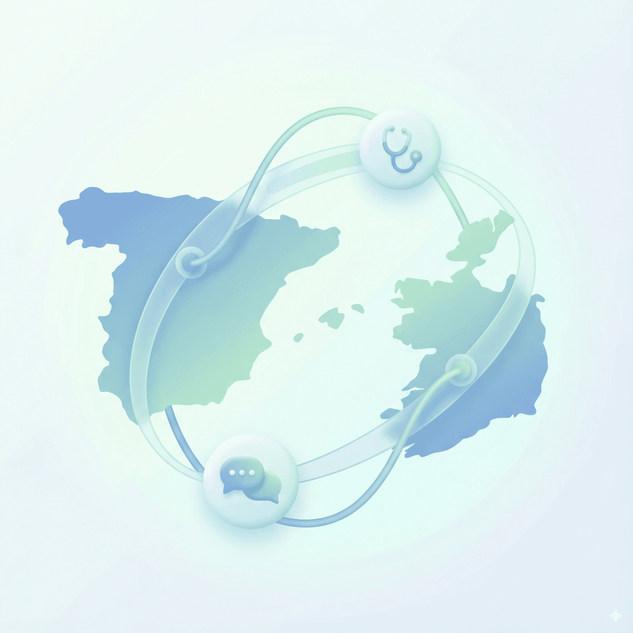 Profesionales sanitarios colaborando