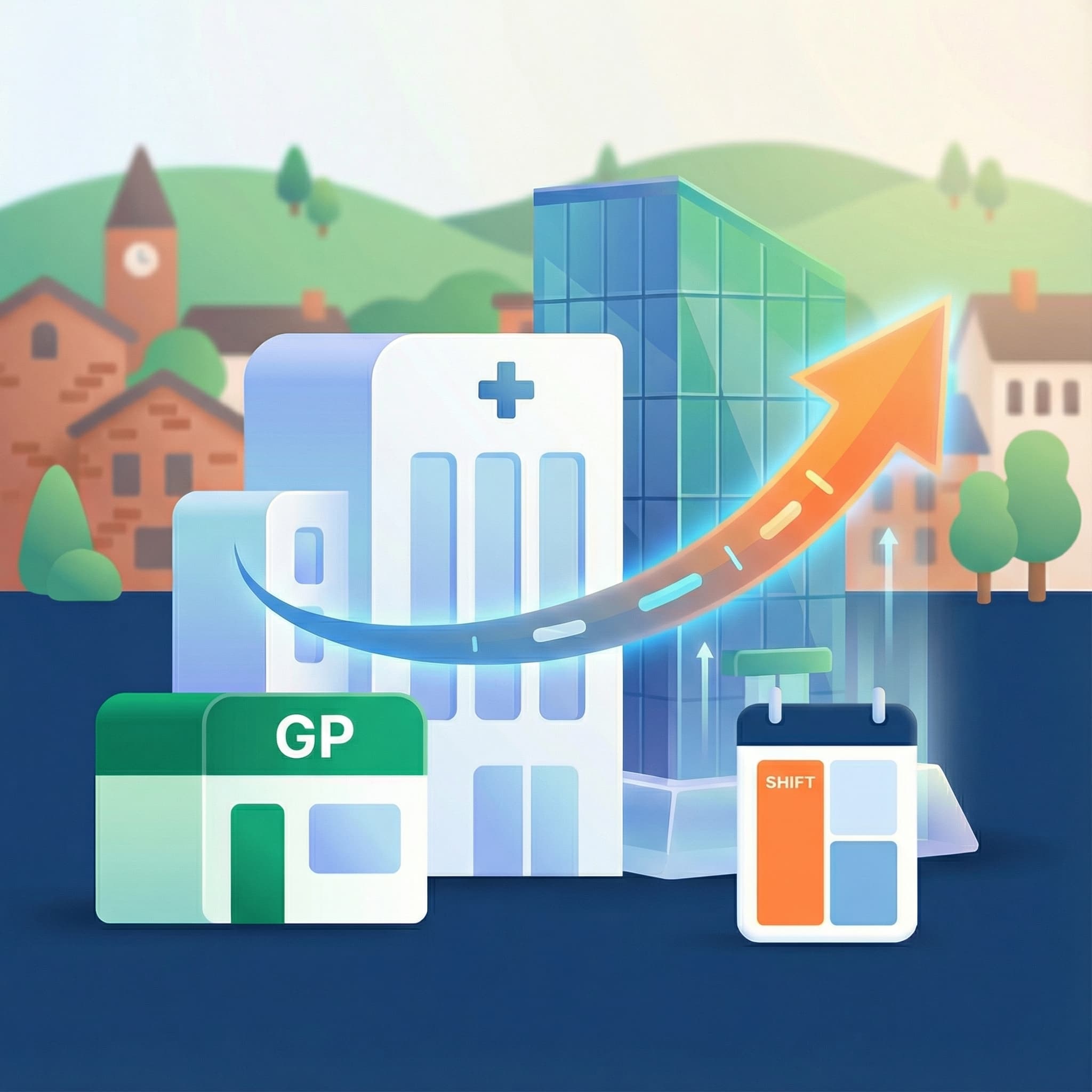 Médicos trabajando en Irlanda